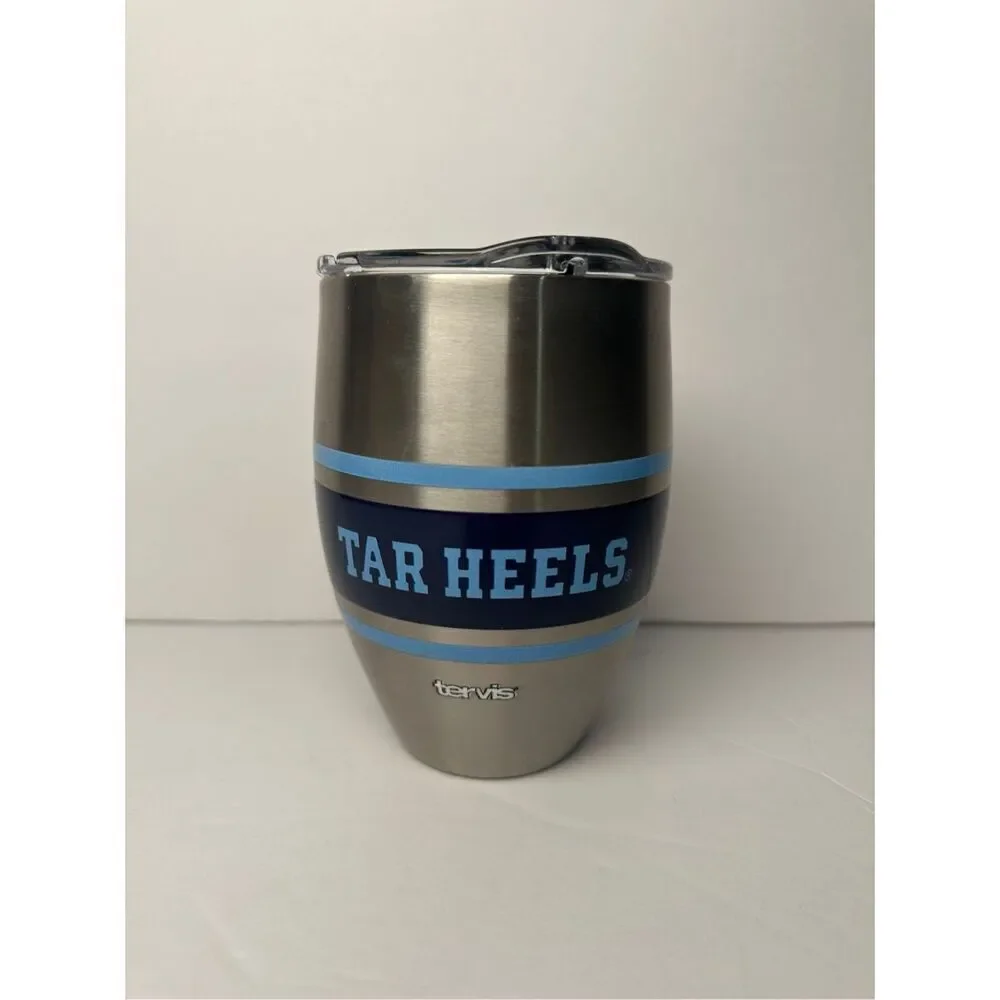 Tervis UNC Tarheels Stainless steel wine tumbler with lid